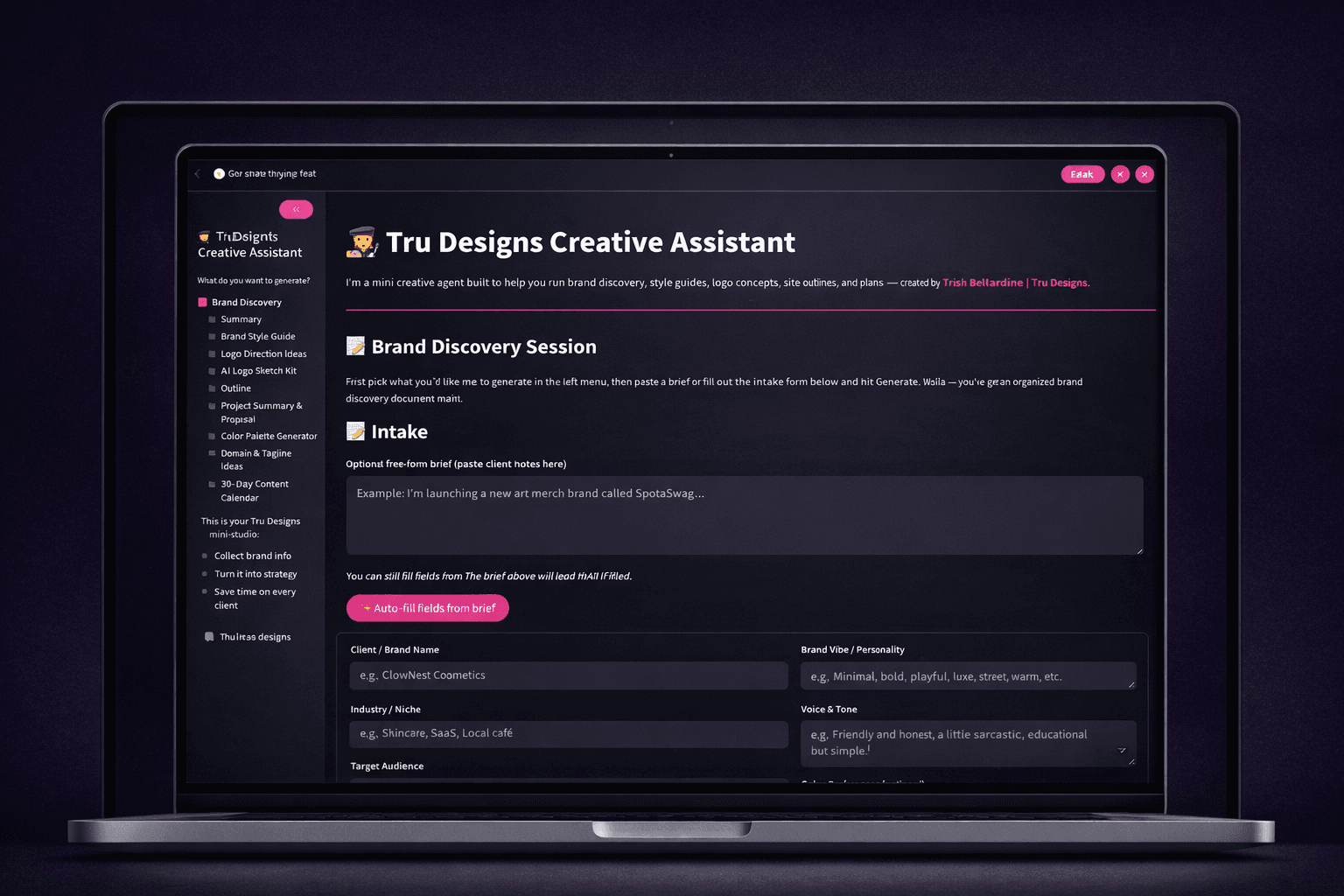 Tru Creative Assistant project thumbnail