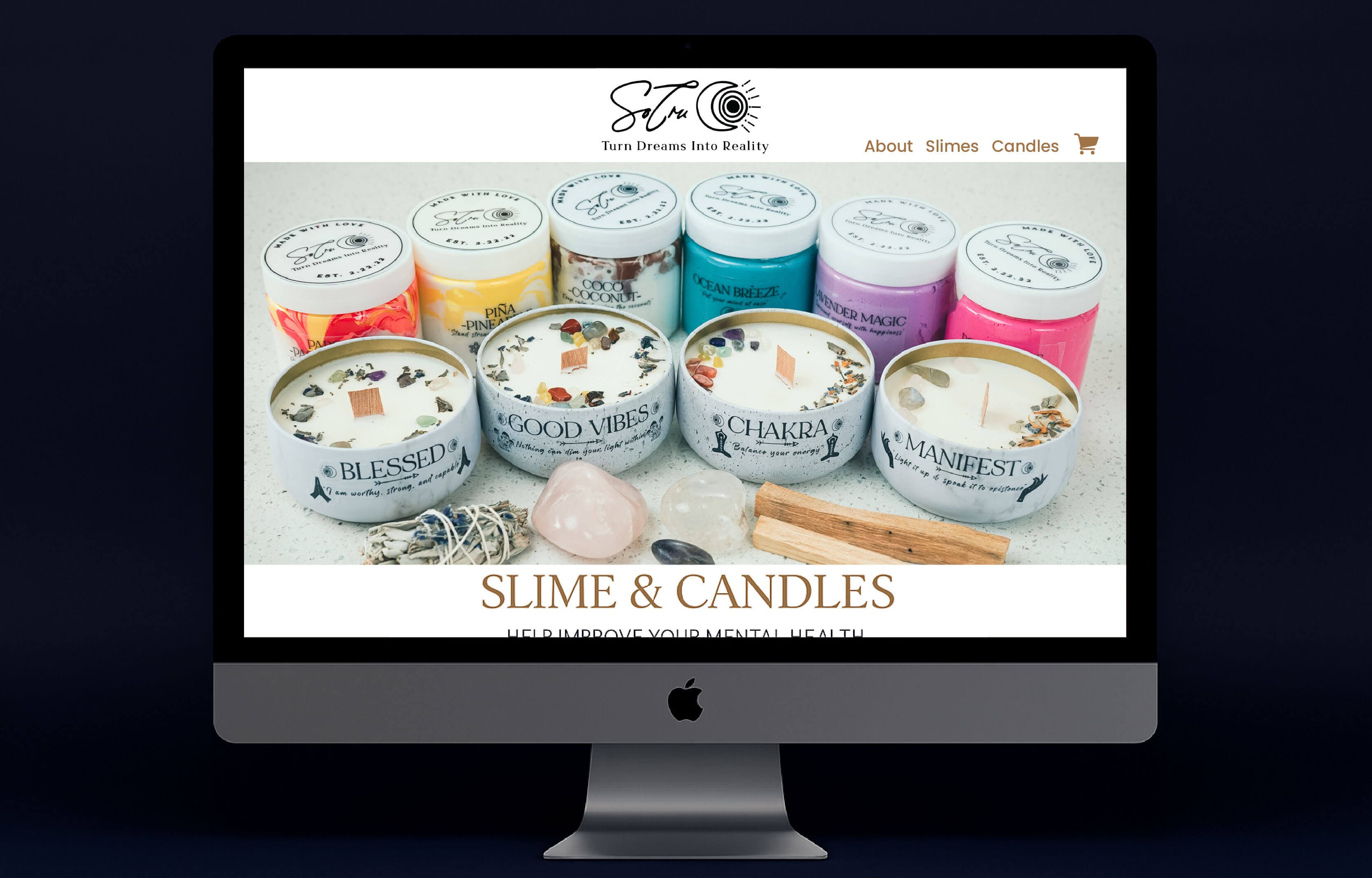 SoTru Website and Product Display