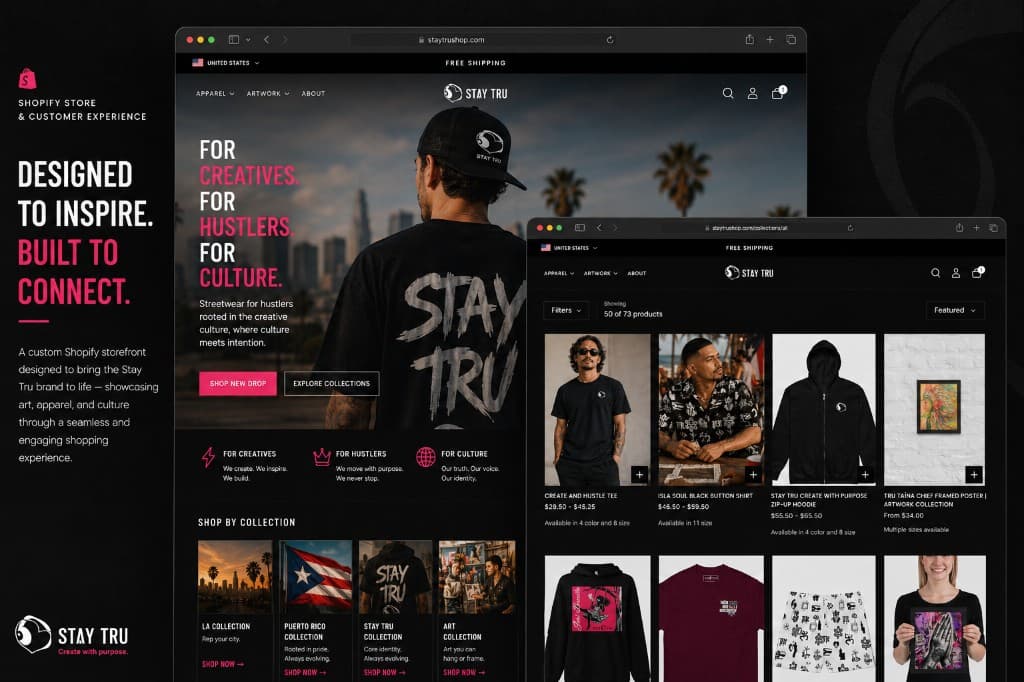 Shopify Store & Customer Experience visual 1